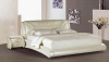 Contemporary leather bed-S8005(YISO FURNITURE)